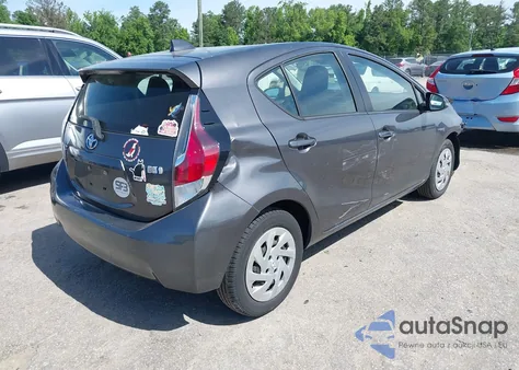 2016 Toyota Prius C One z USA, uszkodzony, nr VIN JTDKDTB32G1127732
